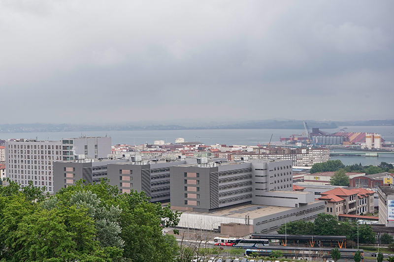 Vista general del Hospital Universitario Marqués de Valdecilla (FOTO: Oficina de Comunicación)