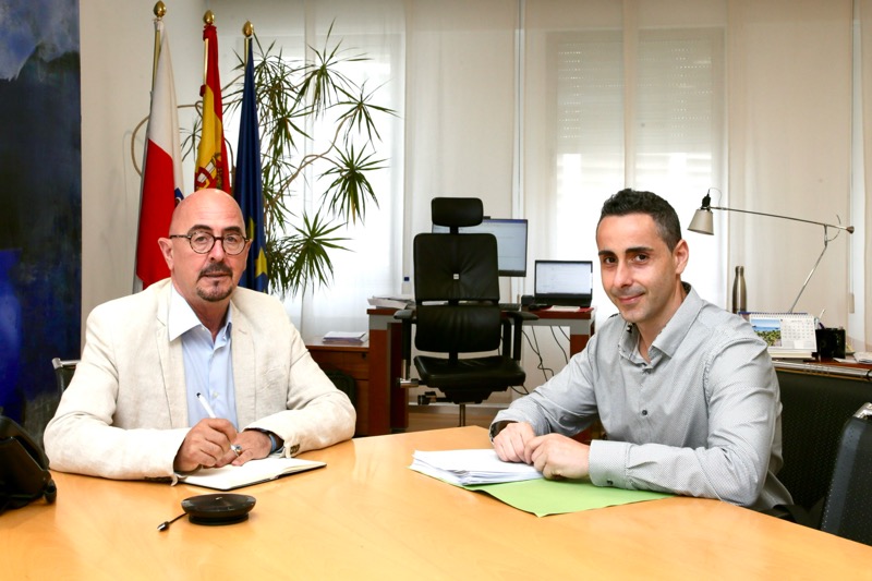 César Pascual y Pablo Martínez (FOTO: Nacho Romero)