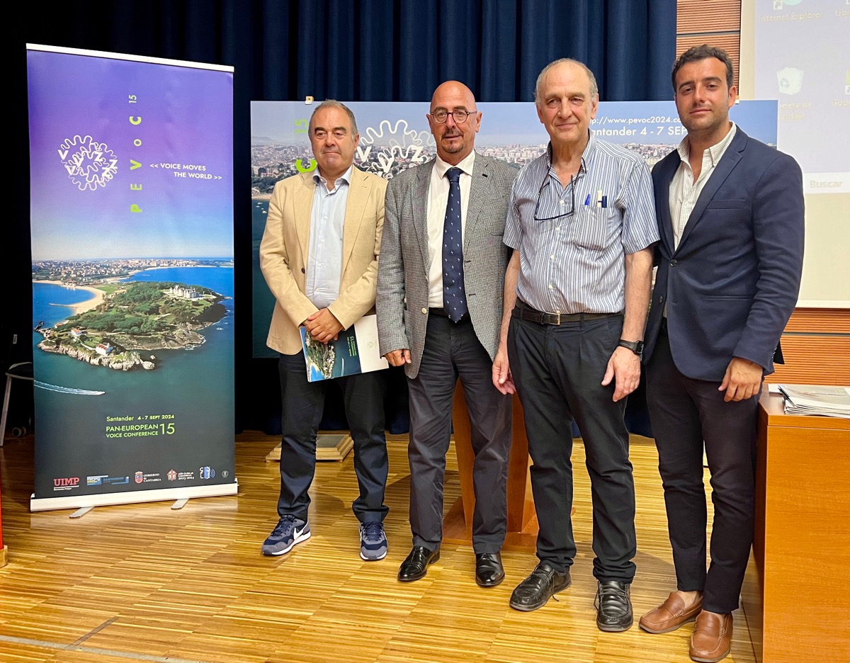 De izquierda a derecha, Marcos López, César Pascual, Alfonso Borragán y Francisco Arias (Foto: Oficina de Comunicación)